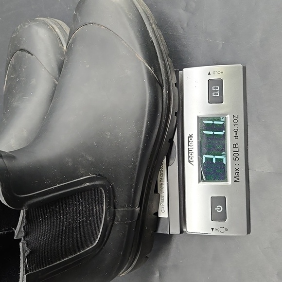 Everlane  The Rain Boot Ankle Rubber Slip On Black Size 8 - Picture 11 of 14